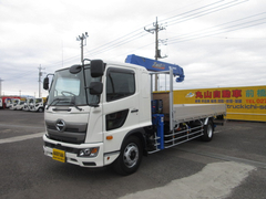 日野 増トン 平ボディ（クレーン付） 2KG-FE2ACA (108800) 1枚目