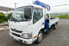 Hino Small Crane equipped trucks TKG-XZU650M (11340) 1枚目