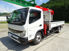 Mitsubishi Fuso Small Crane equipped trucks 2PG-FEB80 (111693) 1枚目