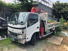 Hino Small Crane equipped trucks PB-XZU344M (3540) 1枚目