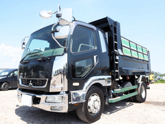 Mitsubishi Fuso 6studs large Soil dump LKG-FK62FZ (110620) 1枚目