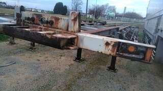 Fullhalf Large Flatbed trailer FKD240 (2955) 1枚目