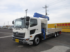 日野 増トン 平ボディ（クレーン付） 2DG-GK2ABA (108985) 1枚目