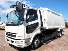 三菱ふそう 中型 塵芥車（プレス式） PDG-FK71F (112117) 1枚目