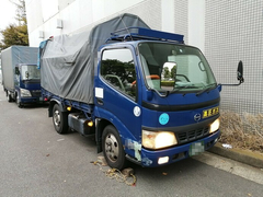 日野 小型 幌車 KK-XZU302M (7299) 1枚目
