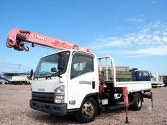 Isuzu Small Crane equipped trucks PKG-NPR75N (110577) 1枚目