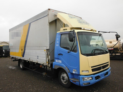 三菱ふそう 中型 幌車（ウィング式） PA-FK71D (10315) 1枚目