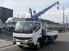 三菱ふそう 小型 平ボディ（クレーン付） 2RG-FEAV0 (100939) 1枚目