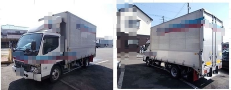 Mitsubishi Fuso Middle Wing body PDG-FE83DY (2901) 1枚目