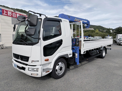 Mitsubishi Fuso Middle Crane equipped trucks 2KG-FK62F (112542) 1枚目