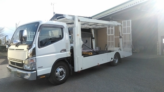 三菱ふそう 小型 セルフローダー PDG-FE83DY (2755) 1枚目