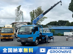 Isuzu Small Crane equipped trucks KK-NPR72GR (110499) 1枚目