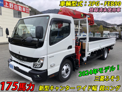 Mitsubishi Fuso Small Crane equipped trucks 2PG-FEB90 (88760) 1枚目