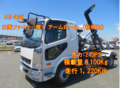 Mitsubishi Fuso 6studs large Arm roll trucks  2KG-FK62FZ (88793) 1枚目