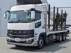 Mitsubishi Fuso Large Crane equipped trucks 2KG-FV80VYP (88916) 1枚目