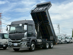 三菱ふそう 大型 土砂ダンプ 2PG-FV70HX (88965) 1枚目