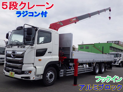 Hino Large Crane equipped trucks 2DG-FS1AHE (107312) 1枚目