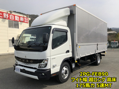 Mitsubishi Fuso Small Aluminium Wing body 2PG-FEB90 (89148) 1枚目