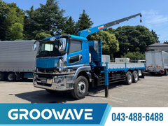 Mitsubishi Fuso Large Crane equipped trucks 2PG-FV70HZ (89360) 1枚目