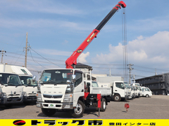 Mitsubishi Fuso Small Crane equipped trucks TPG-FEA50 (89483) 1枚目
