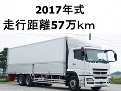 Mitsubishi Fuso Large Aluminium Wing body QPG-FU64VZ (89601) 1枚目