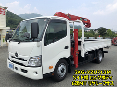 Hino Small Crane equipped trucks 2KG-XZU712M (89672) 1枚目