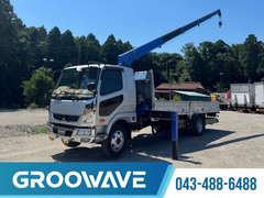 Mitsubishi Fuso Middle Crane equipped trucks 2KG-FK61F (89754) 1枚目