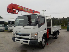 Mitsubishi Fuso Small Crane equipped trucks TPG-FEB50 (89755) 1枚目