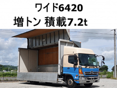 日野 増トン アルミウィング QKG-FE7JLAA (89823) 1枚目