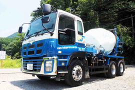 Isuzu Large Mixer trucks QKG-CXM77AT (90026) 1枚目
