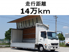 Mitsubishi Fuso Middle Aluminium Wing body TKG-FK71F (90039) 1枚目