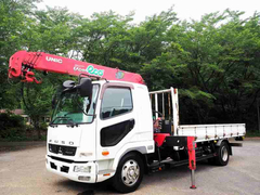 Mitsubishi Fuso Middle Crane equipped trucks TKG-FK61F (90062) 1枚目