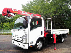Isuzu Small Crane equipped trucks TKG-NPR85AR (90172) 1枚目