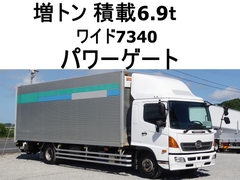 Hino 6studs large Aluminium box body QKG-FE7JPAG (90091) 1枚目