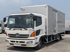 日野 中型 アルミバン TKG-FD9JLAA (90356) 1枚目