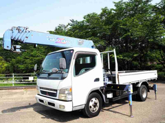 Mitsubishi Fuso Small Crane equipped trucks KK-FE83EEN (90383) 1枚目