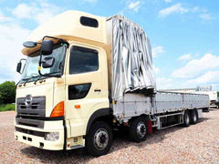 Hino Large Flat body QKG-FW1EZBJ (90475) 1枚目
