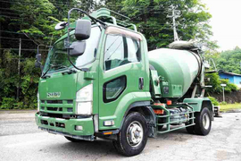 Isuzu 6studs large Mixer trucks SKG-FSR90S2 (90483) 1枚目