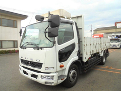 Mitsubishi Fuso 6studs large Flat body QKG-FK72FZ (90486) 1枚目