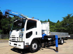 Isuzu 6studs large Crane equipped trucks LKG-FTR90T2 (90488) 1枚目