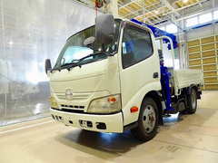 Hino Small Crane equipped trucks SKG-XZU675M (90494) 1枚目