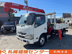 Hino Small Crane equipped trucks SKG-XZU650M (90498) 1枚目