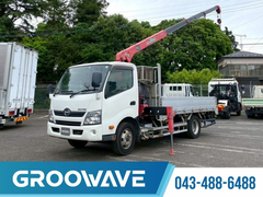 Hino Small Crane equipped trucks SKG-XZU710M (90514) 1枚目
