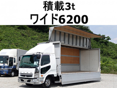 Mitsubishi Fuso Middle Aluminium Wing body PDG-FK61F (90531) 1枚目