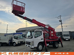 Mitsubishi Fuso Middle Aerial work platform trucks PA-FE73DB (90592) 1枚目