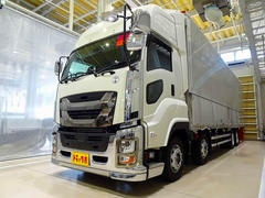Isuzu Large Aluminium Wing body 2PG-CYJ77D (90873) 1枚目