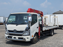 Hino Small Crane equipped trucks 2KG-XZU730M (90980) 1枚目