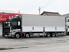 Hino Large Aluminium Wing body LKG-FW1EXBJ (91027) 1枚目