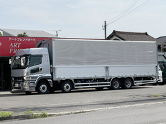 Mitsubishi Fuso Large Aluminium Wing body 2PG-FS74HZ (91374) 1枚目