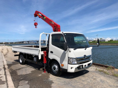 Hino Small Crane equipped trucks 2KG-XZU720M (91432) 1枚目